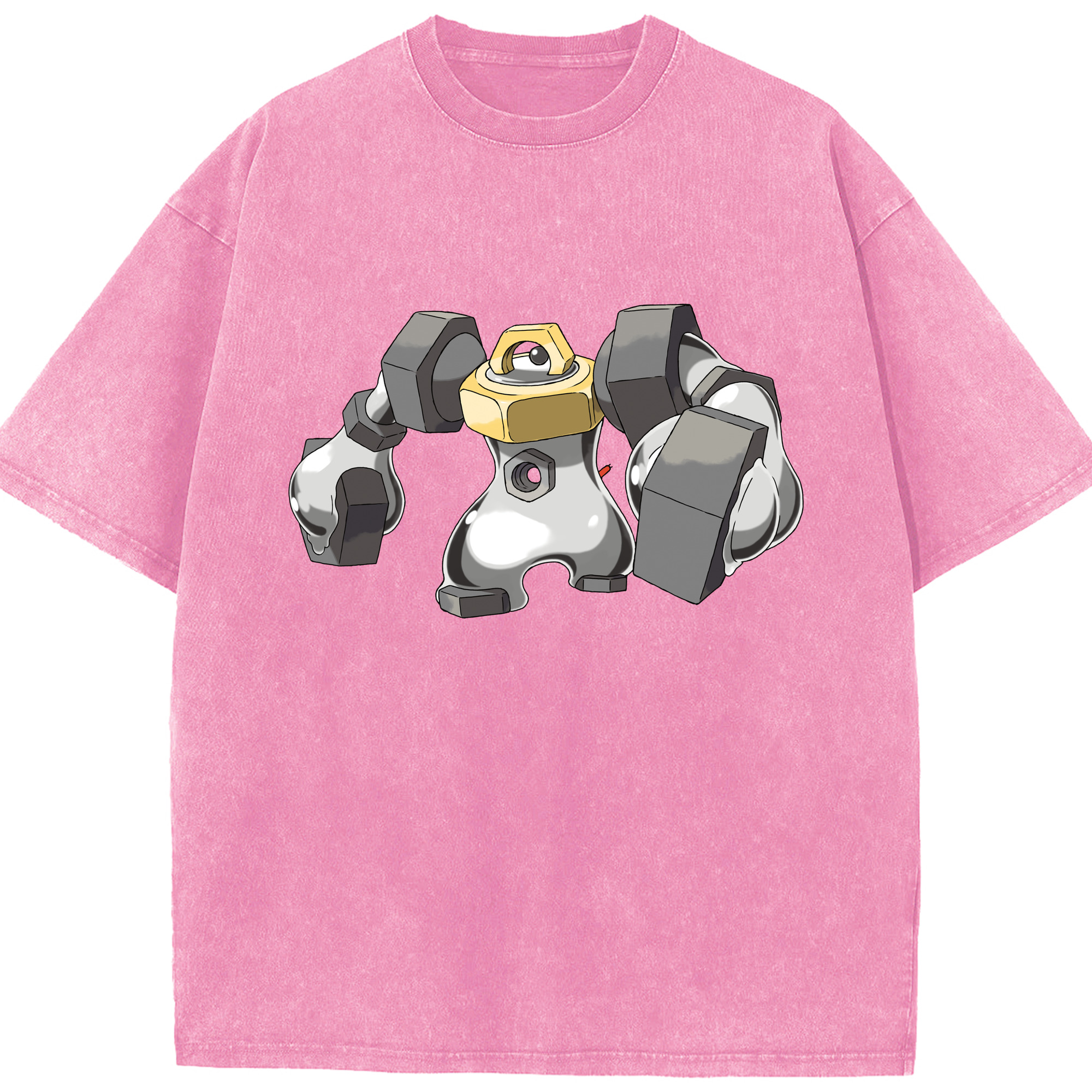 （画像用） ポケットモンスター Pokémon 綿100% ヴィンテージ風 半袖Tシャツ（フロントプリント）